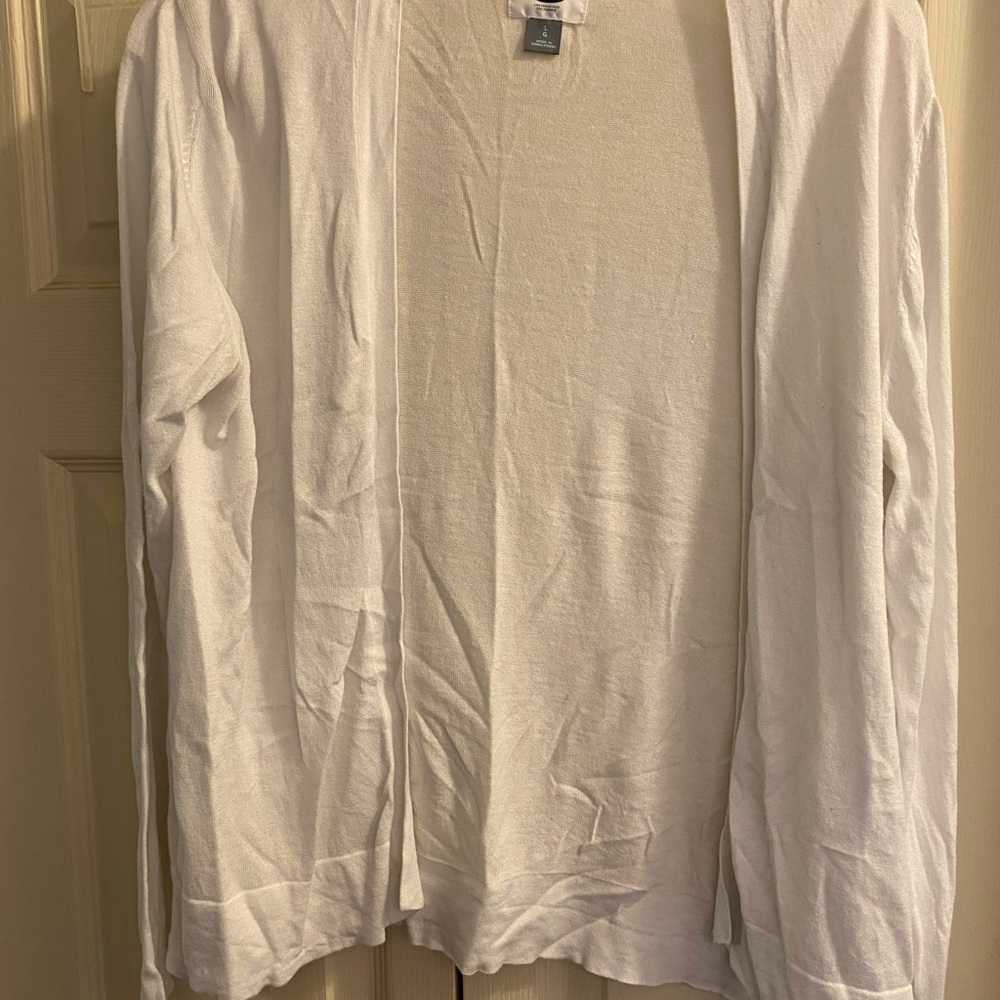 Old Navy White Cardigan